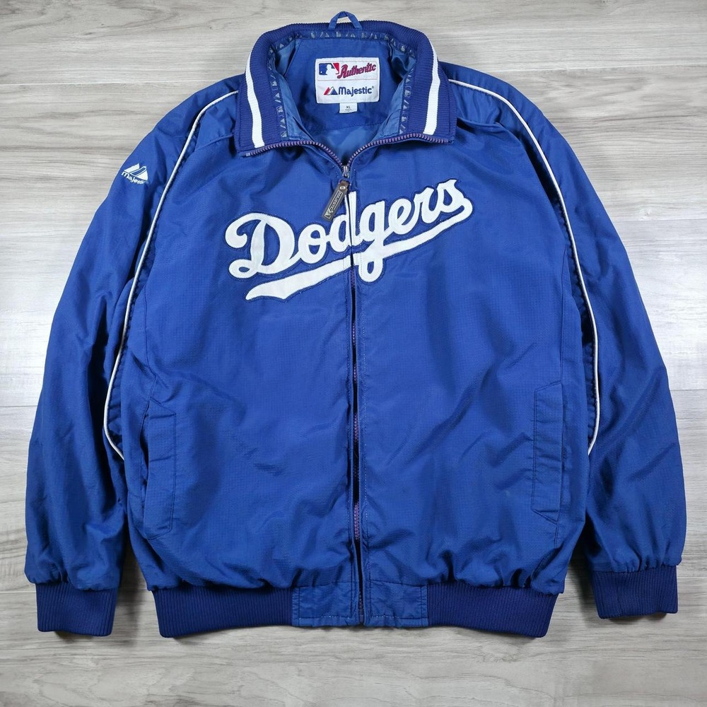 Vintage Dodgers MLB Women Majestic Jacket